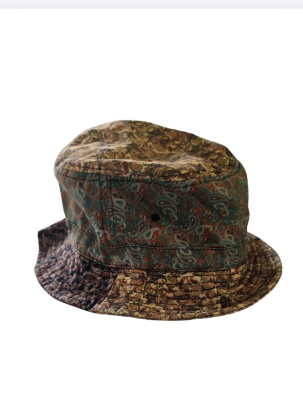 Urban Outfitters Bucket Hat Paisley Bandana Rim Cap OSFM Cotton Boho